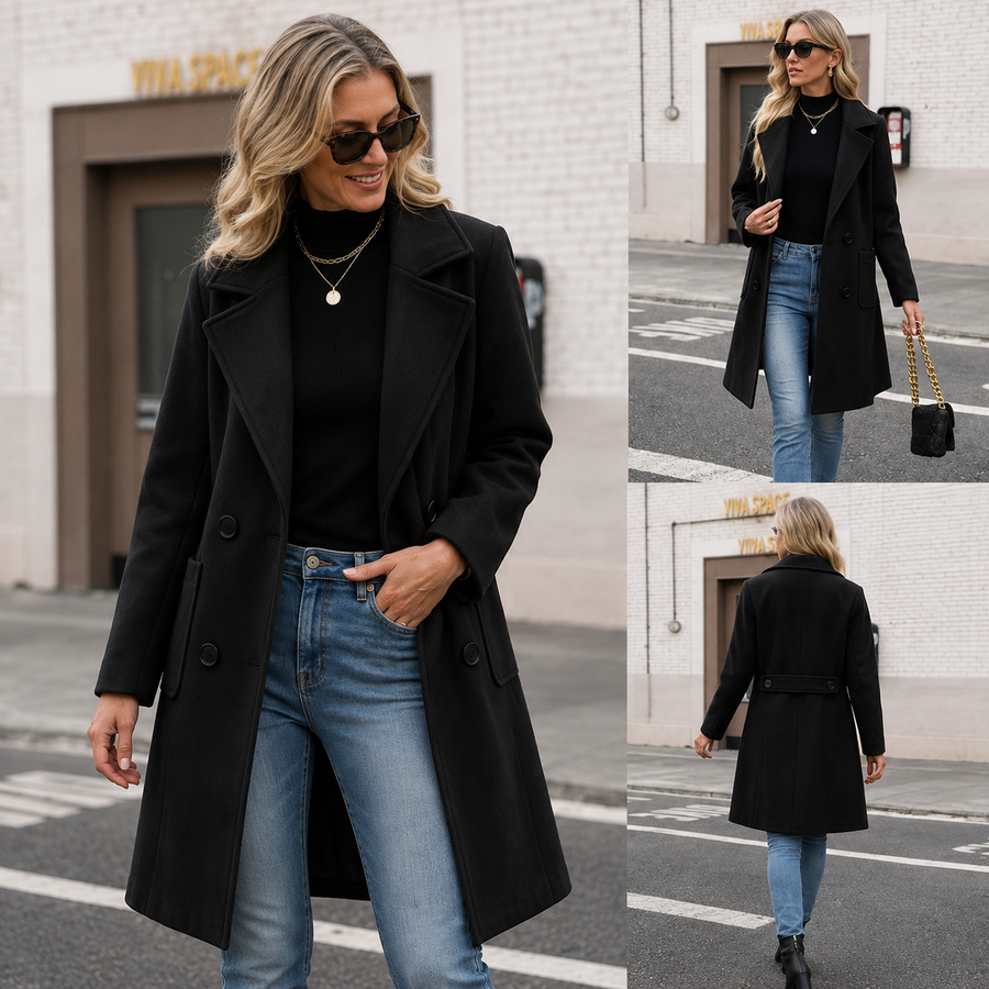 Nadine | Tailored Longline Coat