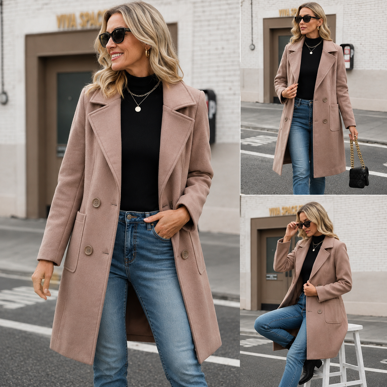Nadine | Tailored Longline Coat