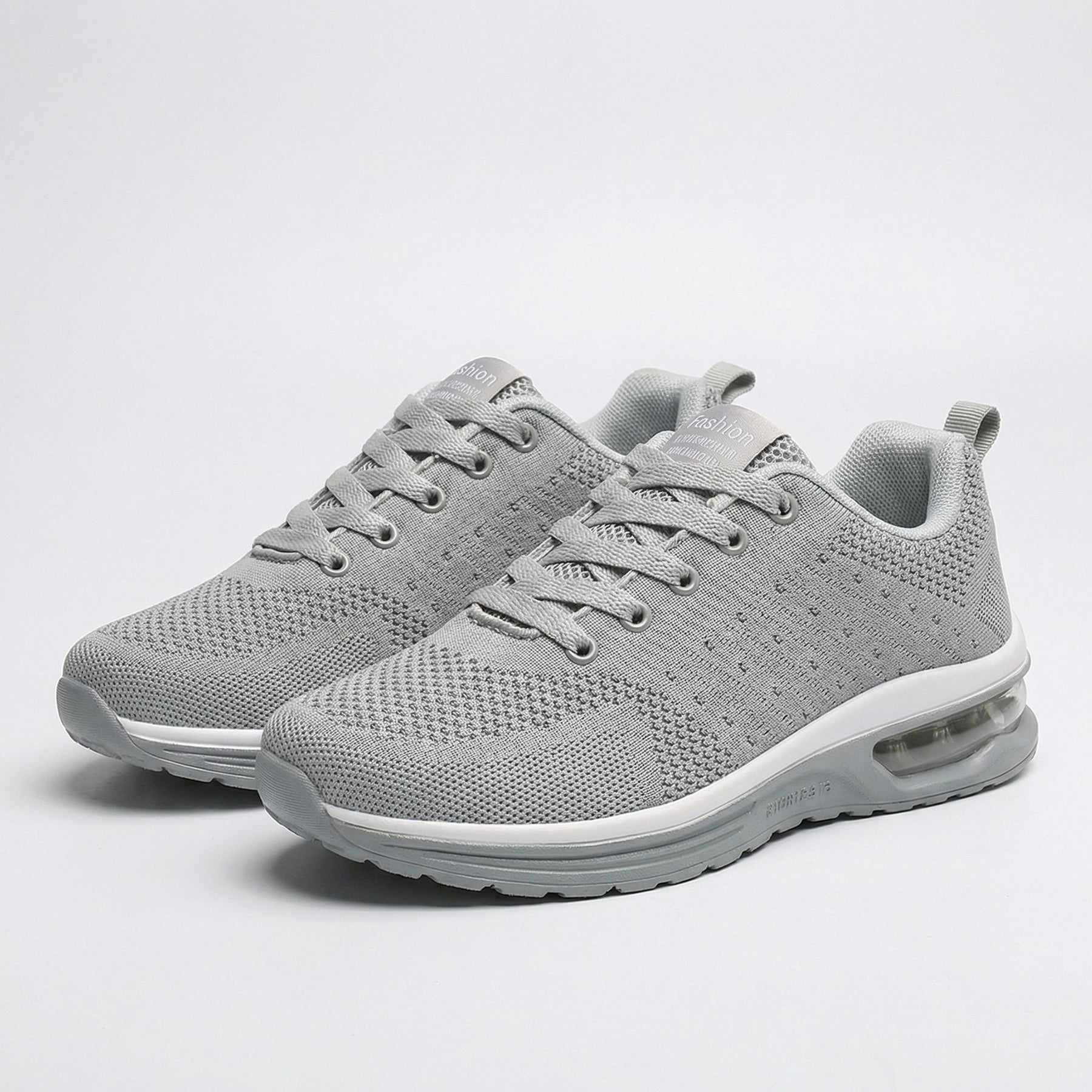 Harper | Cushioned Shoes in All Grey