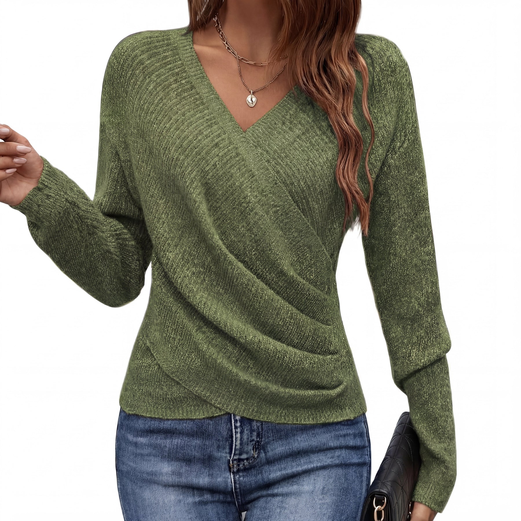 MILLICENT™ – Cozy Elegant Long Sleeve Pullover