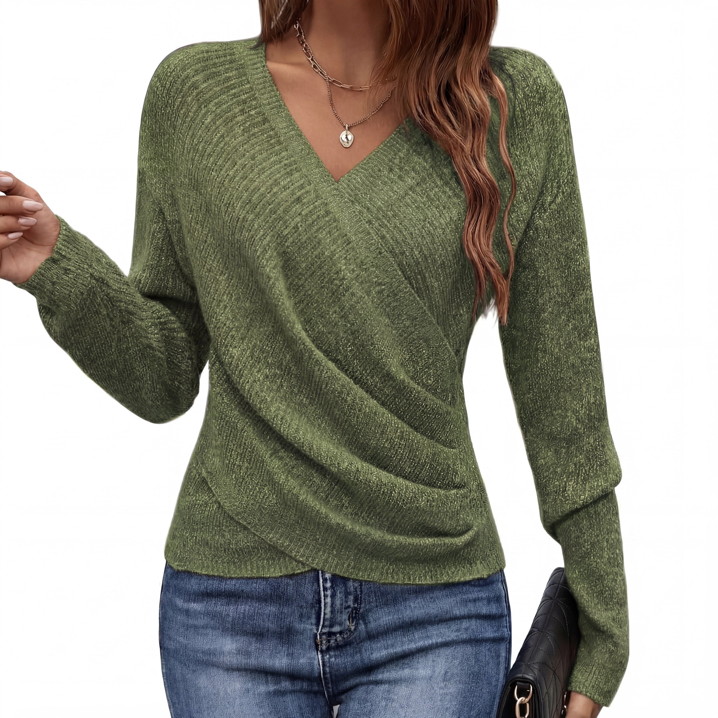 MILLICENT™ – Cozy Elegant Long Sleeve Pullover