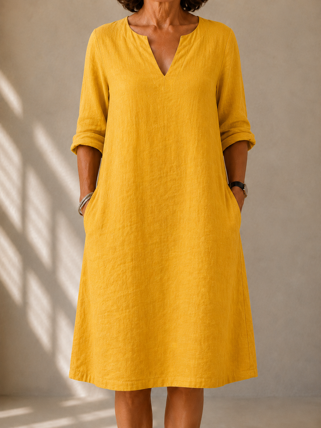 Monique | Flowy Long Sleeve Dress