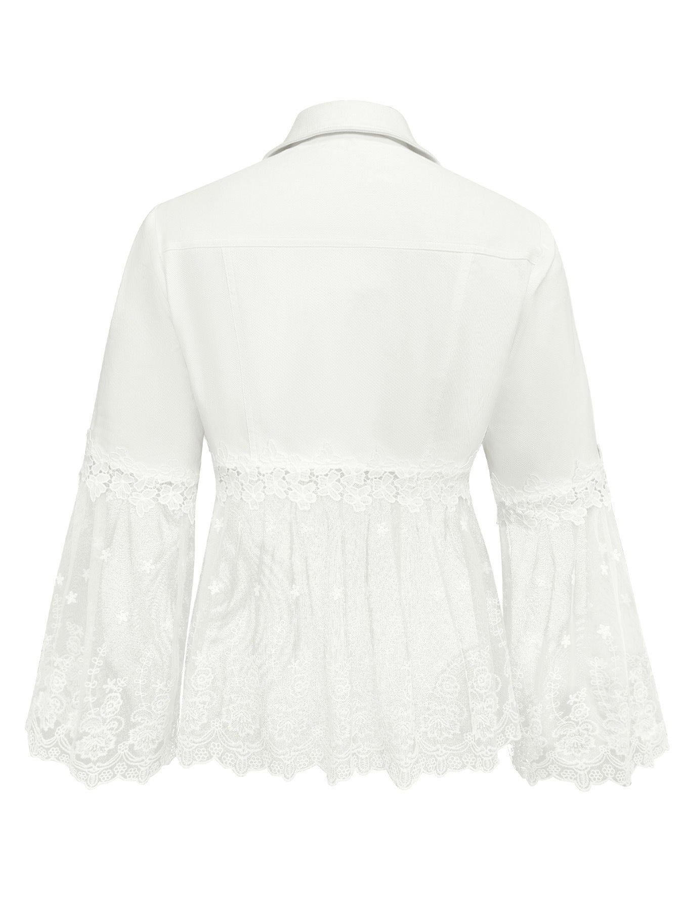 Sunnelace | Lace Panel Jacket