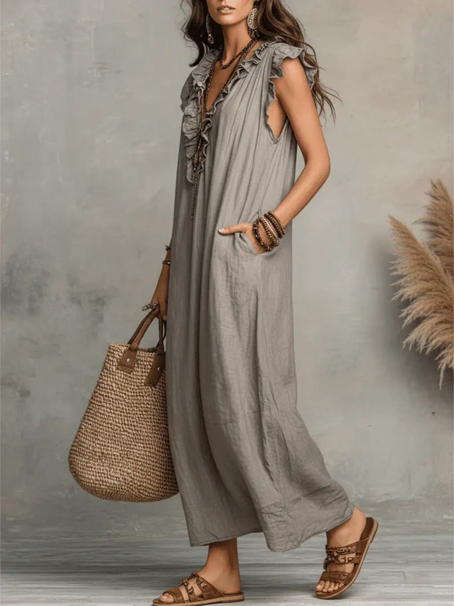 Camellia | Elegant Summer Maxi Dress