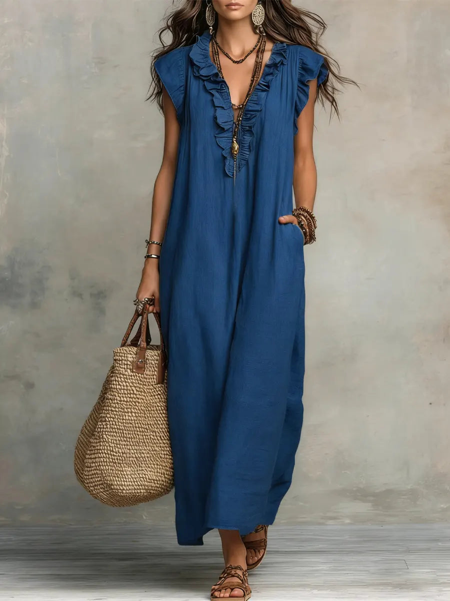 Camellia | Elegant Summer Maxi Dress