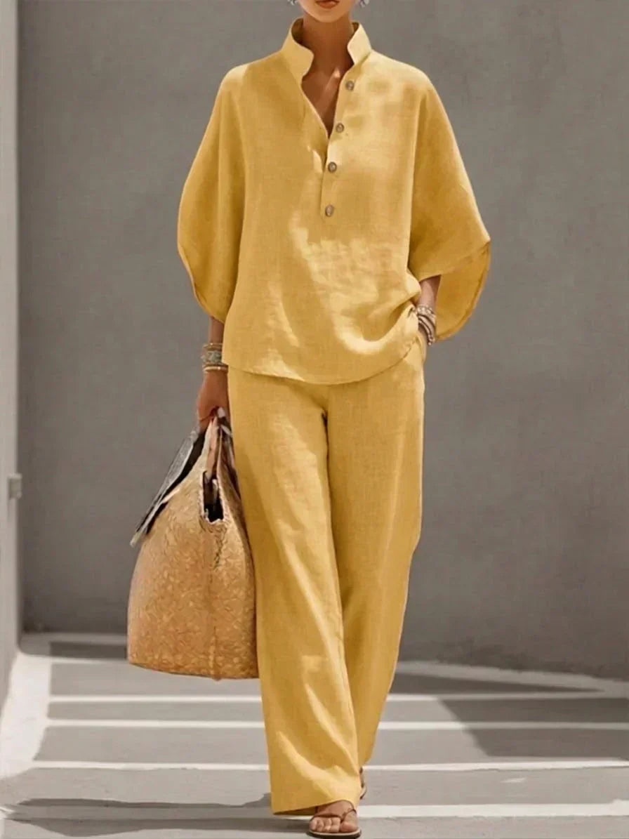 Maribel | Two Piece Set with Batwing Sleeves