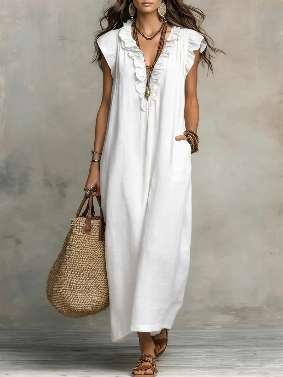 Camellia | Elegant Summer Maxi Dress
