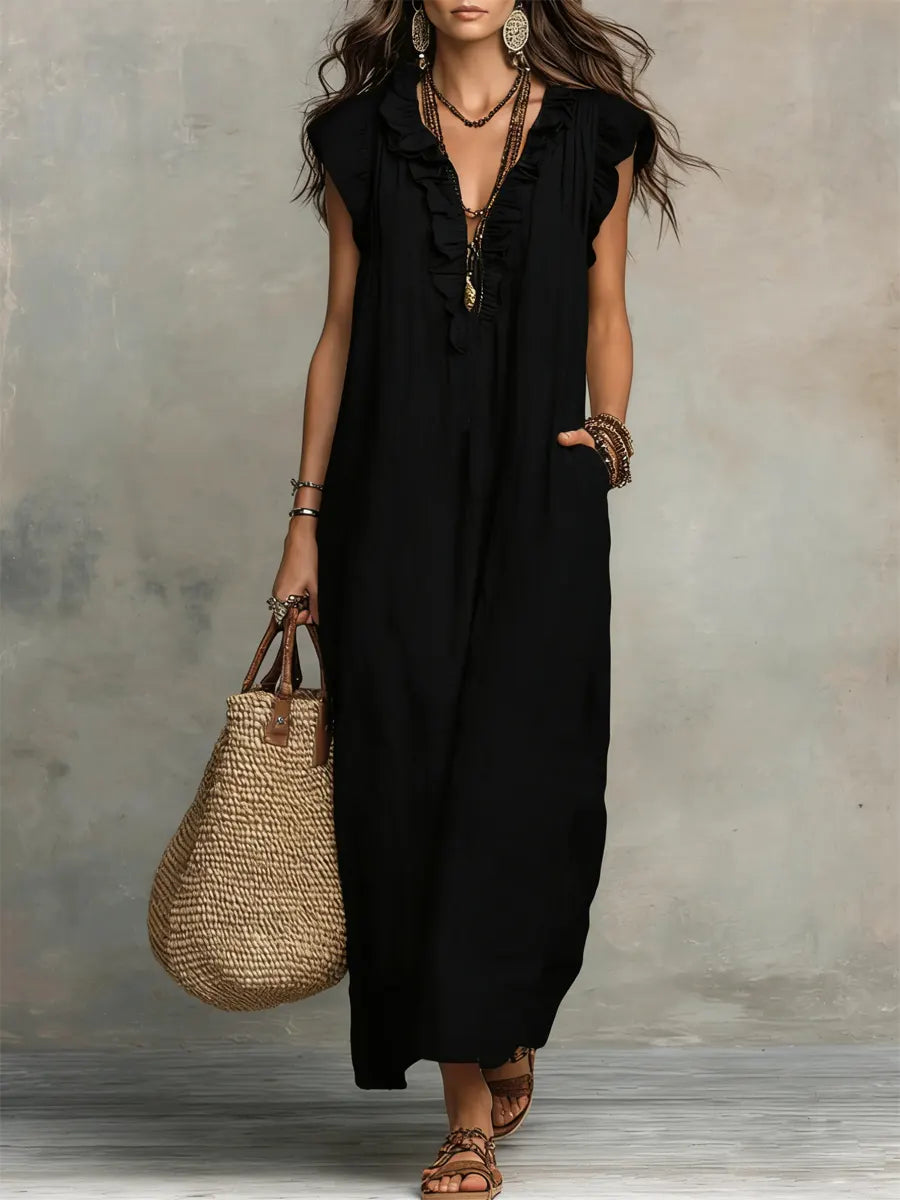 Camellia | Elegant Summer Maxi Dress