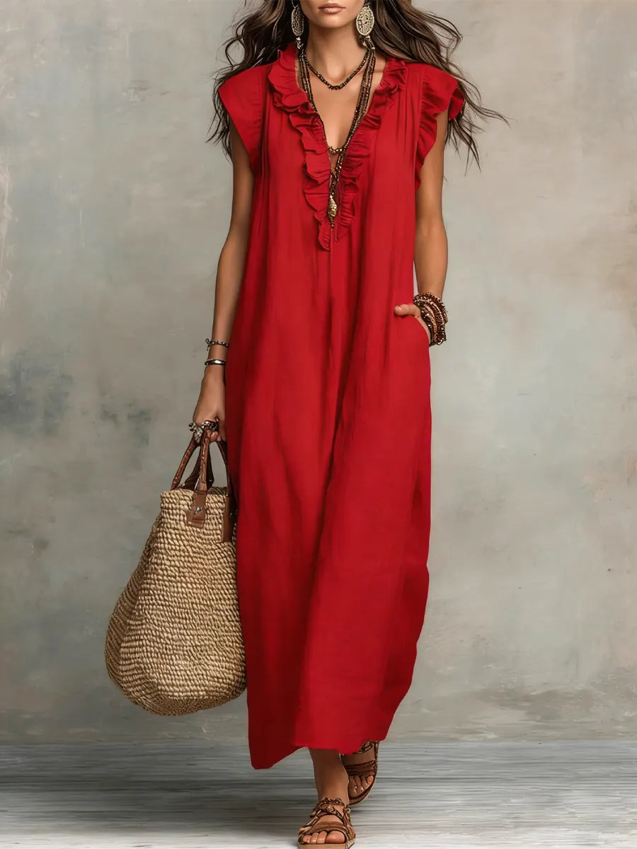 Camellia | Elegant Summer Maxi Dress
