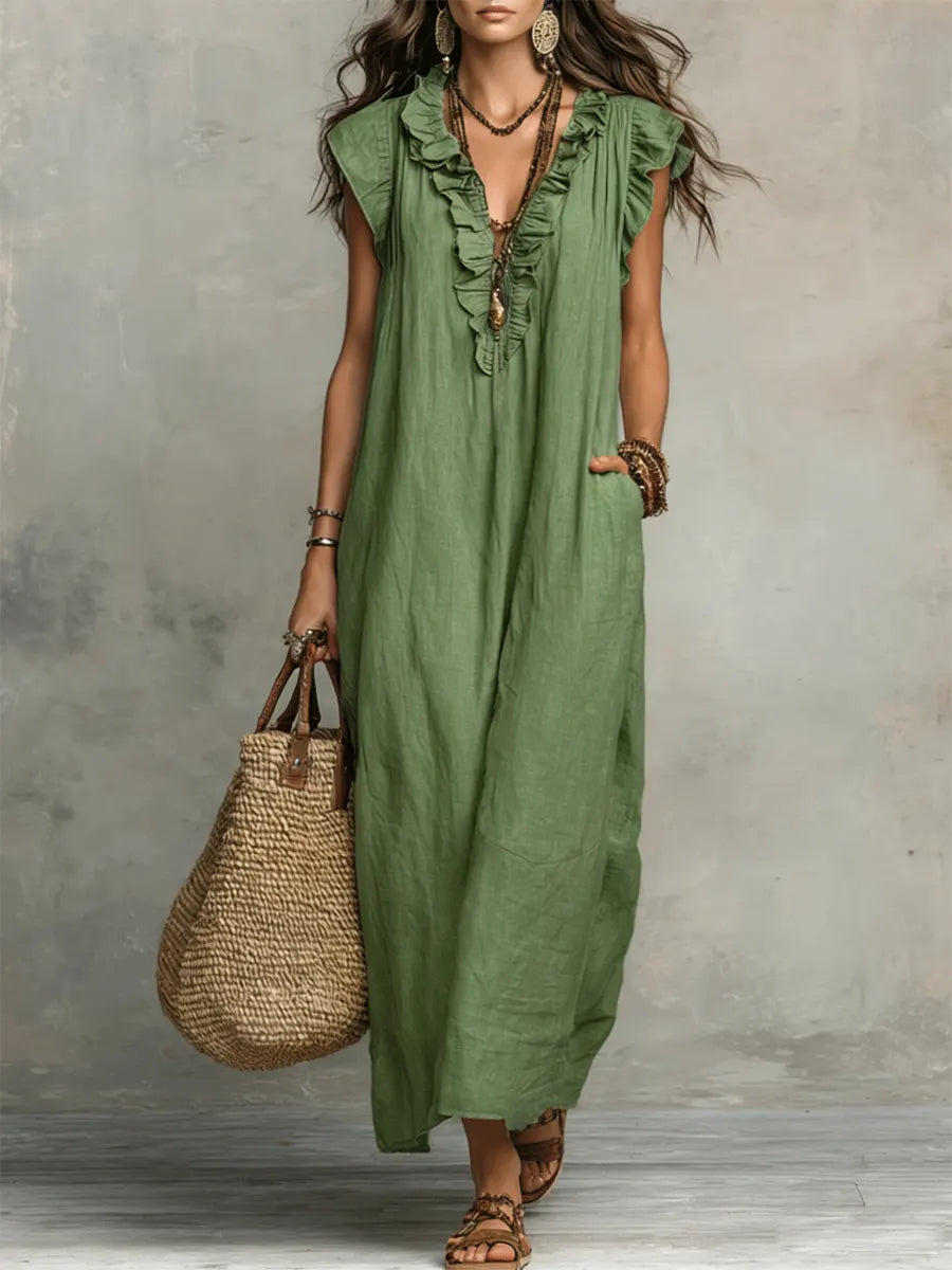 Camellia | Elegant Summer Maxi Dress