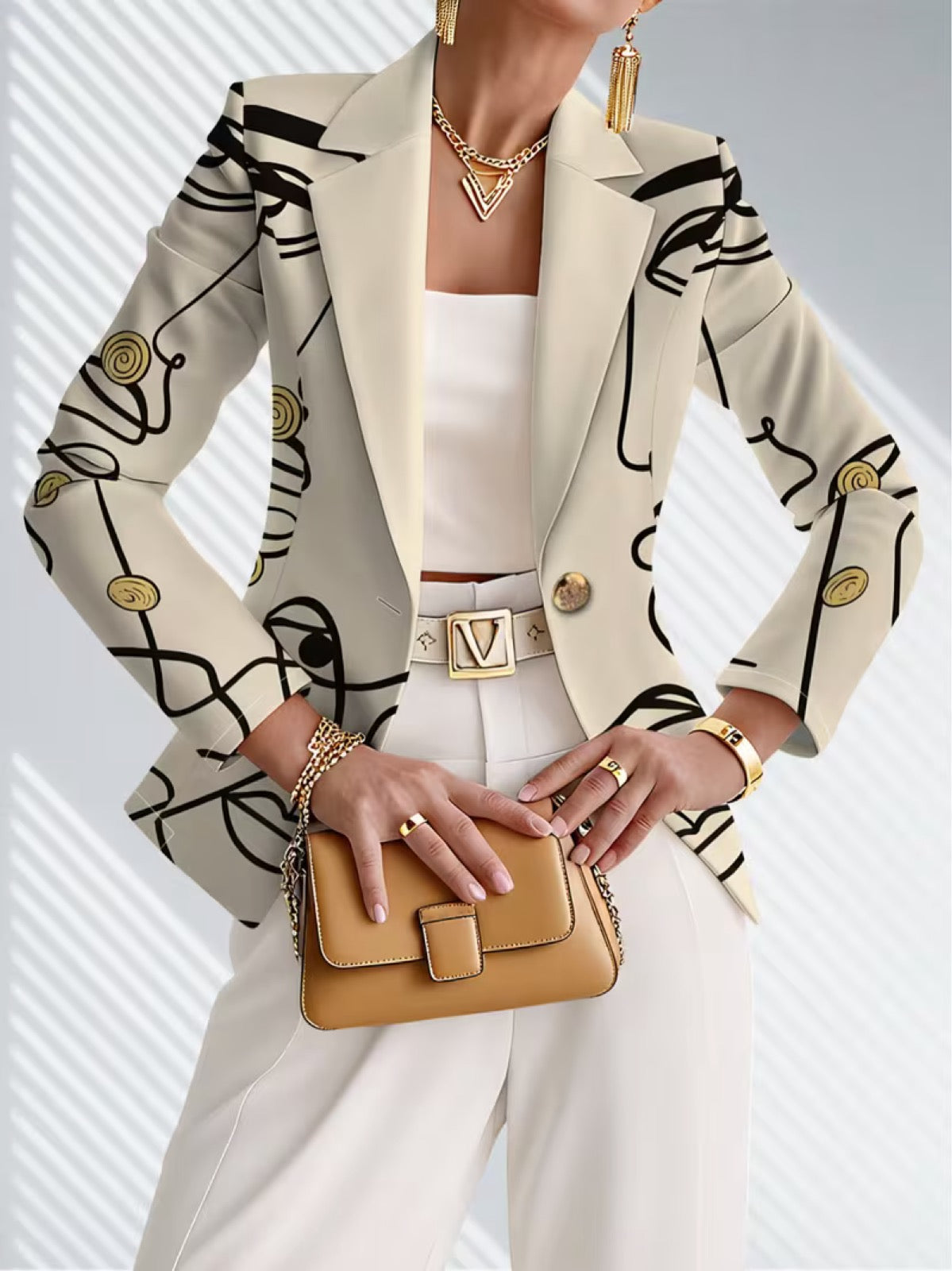 Philippine | Line Art Blazer