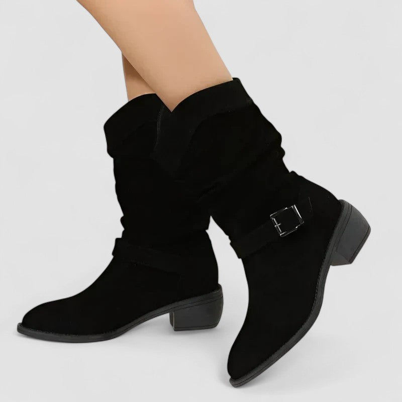 Elyse | Slouch Western Boots