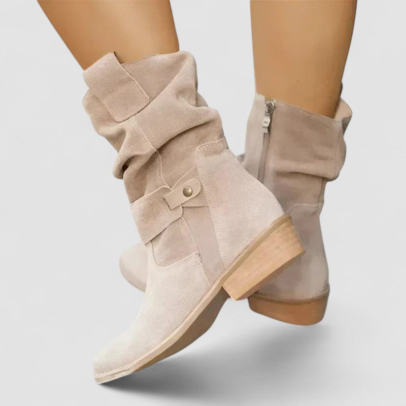 Elyse | Slouch Western Boots