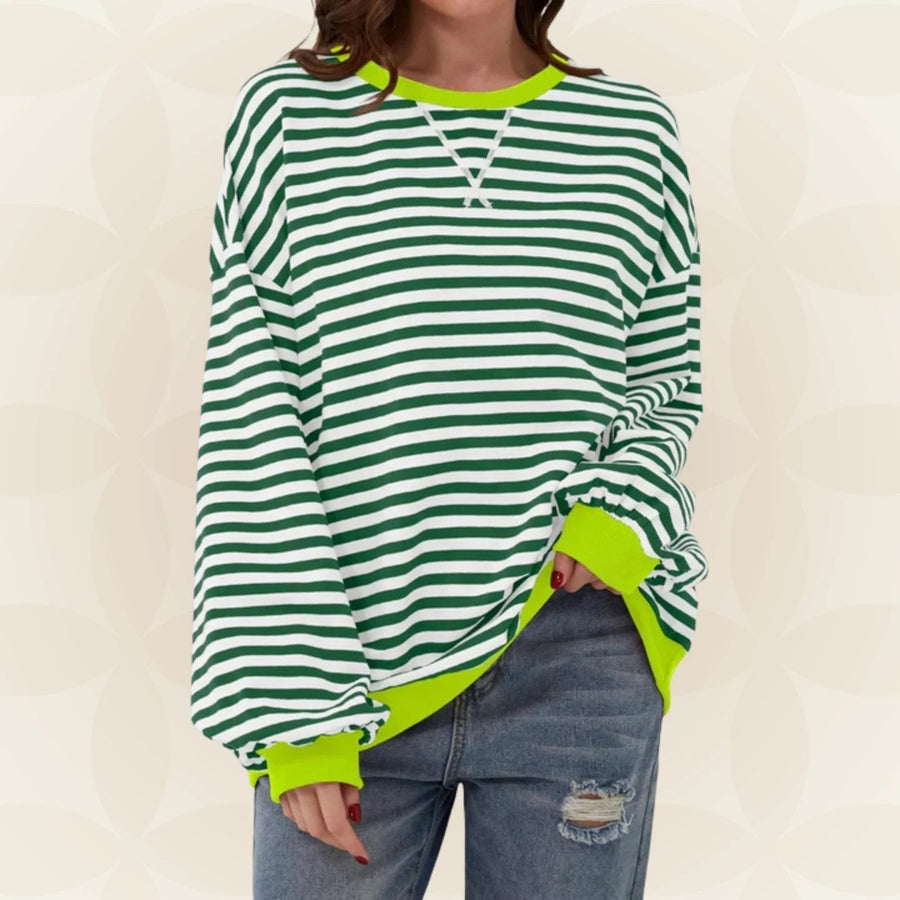 Vivienne | Casual Striped Pullover