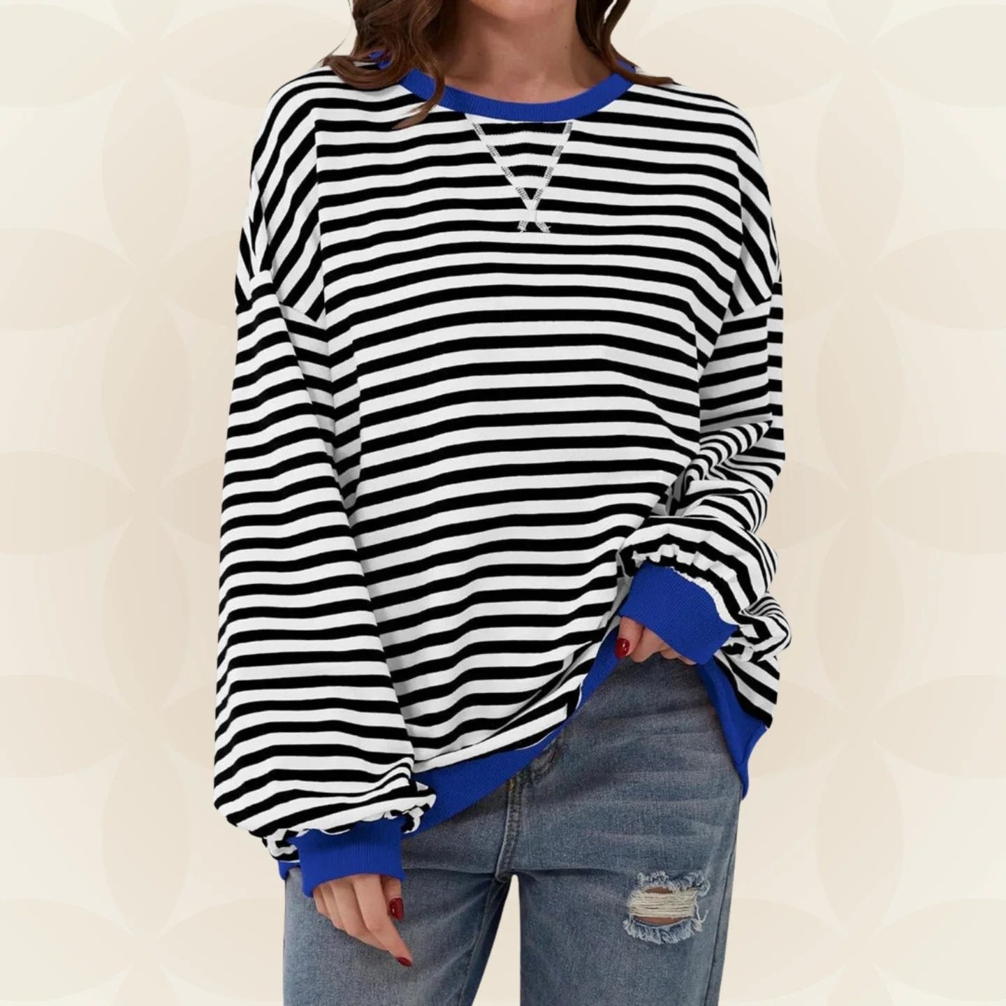 Vivienne | Casual Striped Pullover