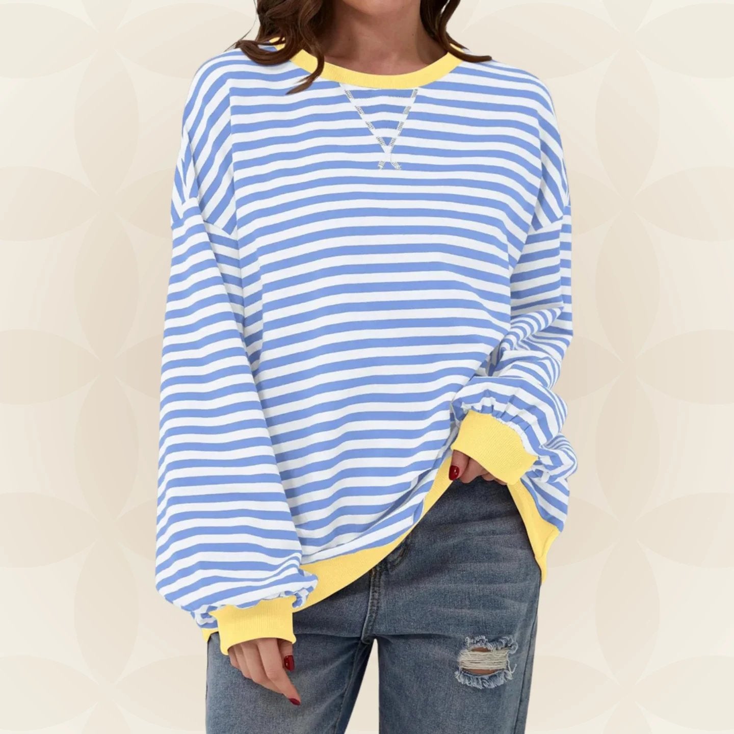 Vivienne | Casual Striped Pullover