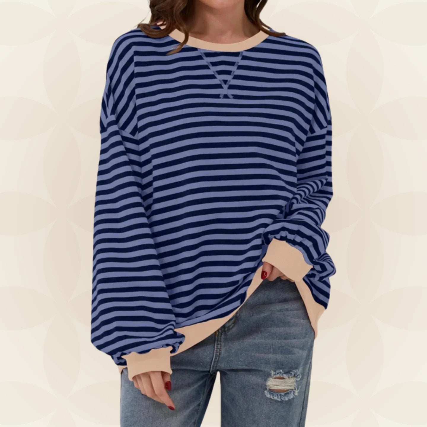 Vivienne | Casual Striped Pullover