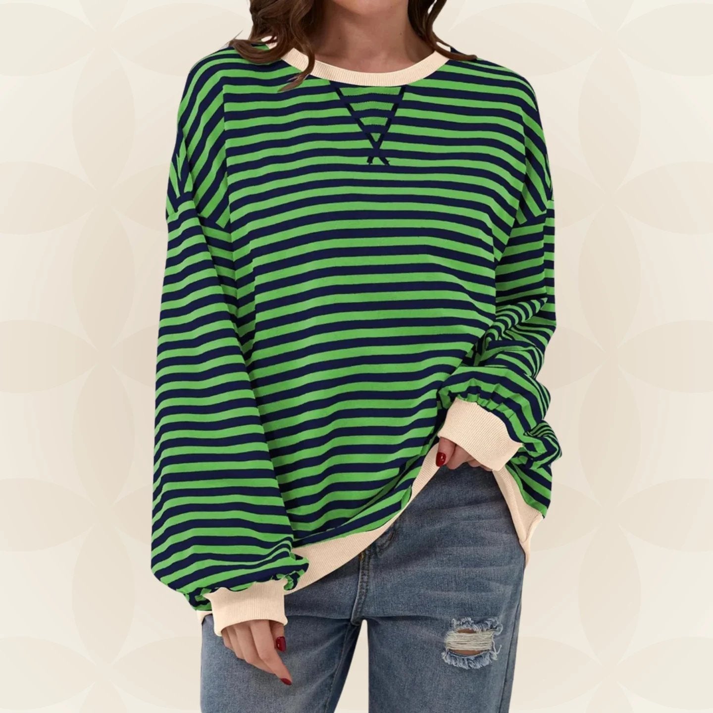 Vivienne | Casual Striped Pullover