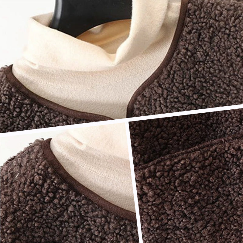 Women's Autumn Button-Front Short Warm Vest