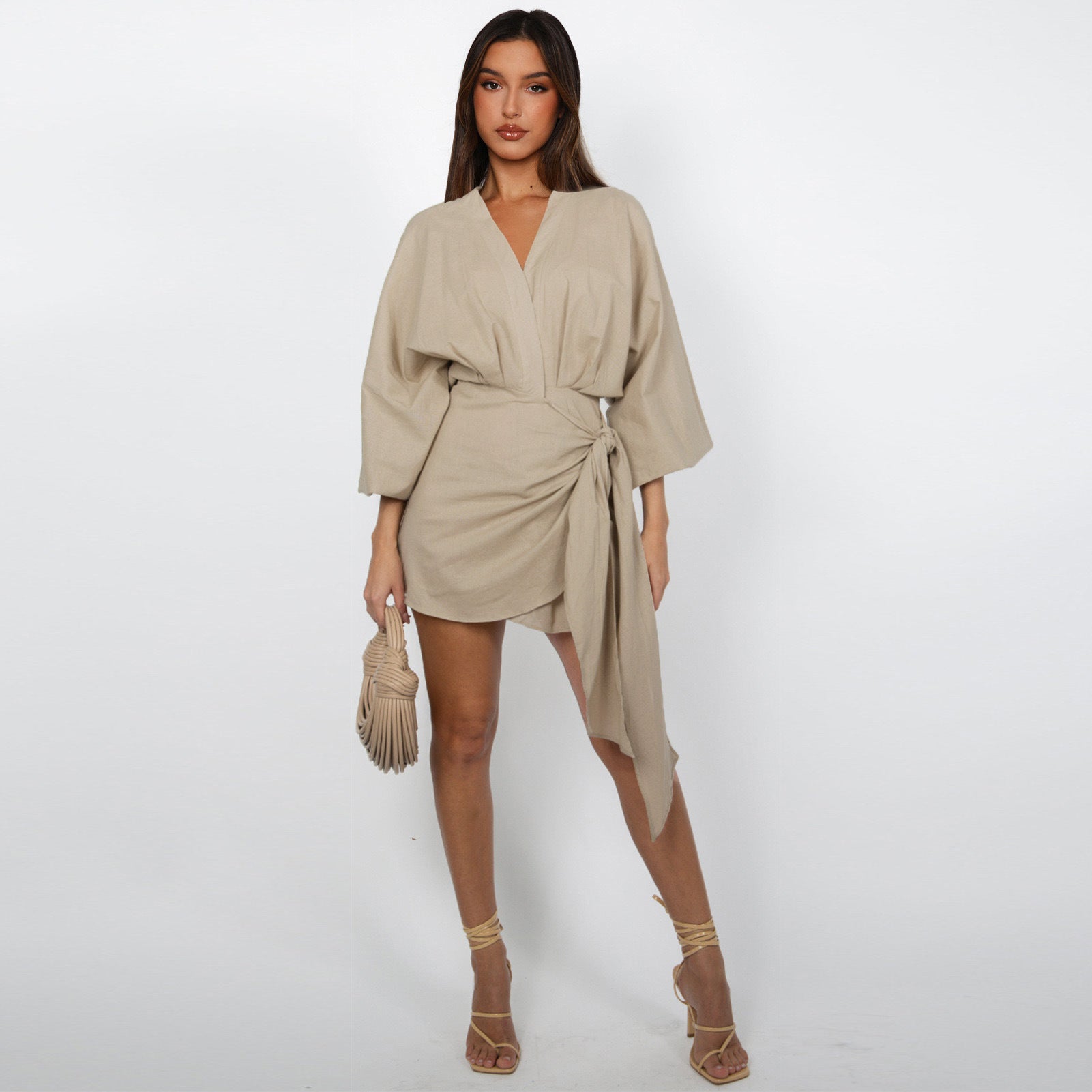 Elaine | V-Neck Wrap Dress
