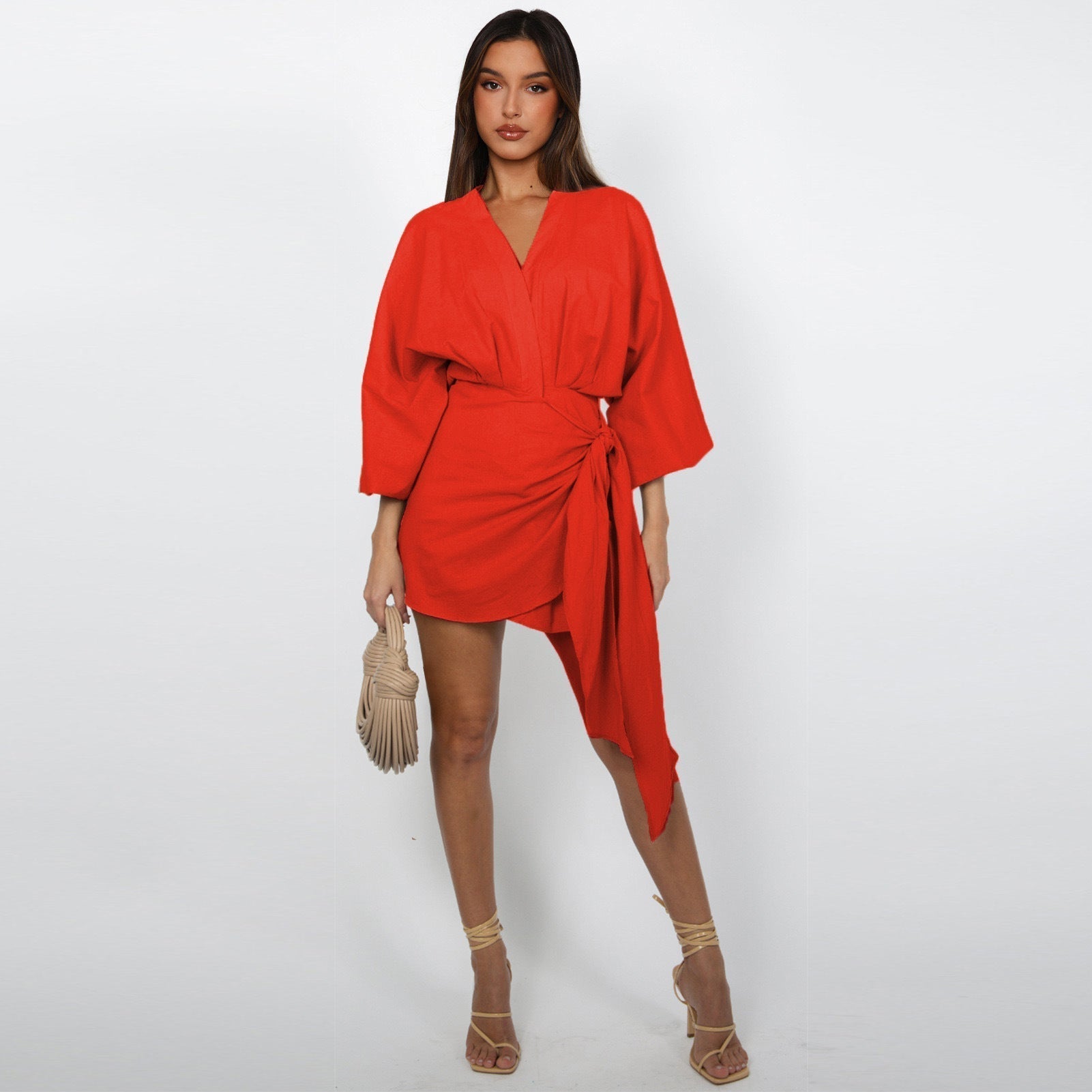 Elaine | V-Neck Wrap Dress