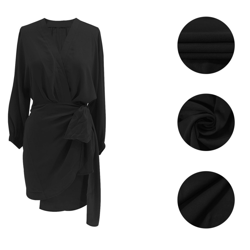 Elaine | V-Neck Wrap Dress