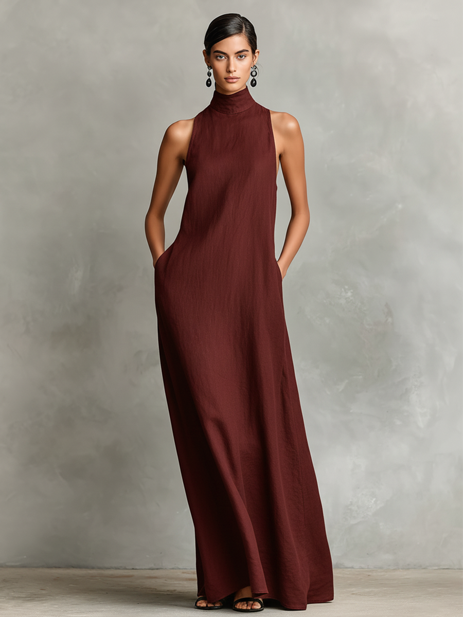 Caterina | Minimalist Maxi Dress