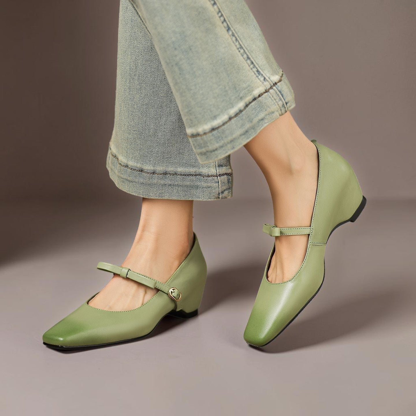Bryony | Bow Strap Mary Jane Pump