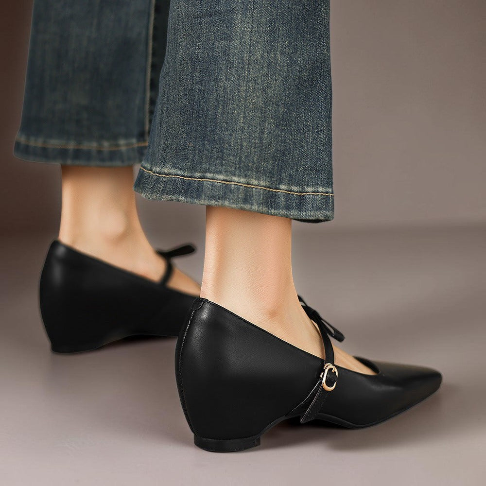 Bryony | Bow Strap Mary Jane Pump