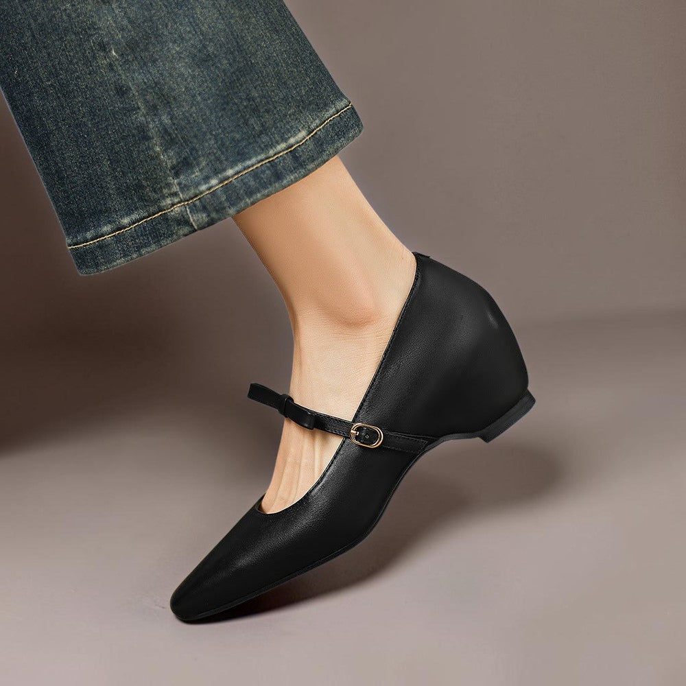 Bryony | Bow Strap Mary Jane Pump