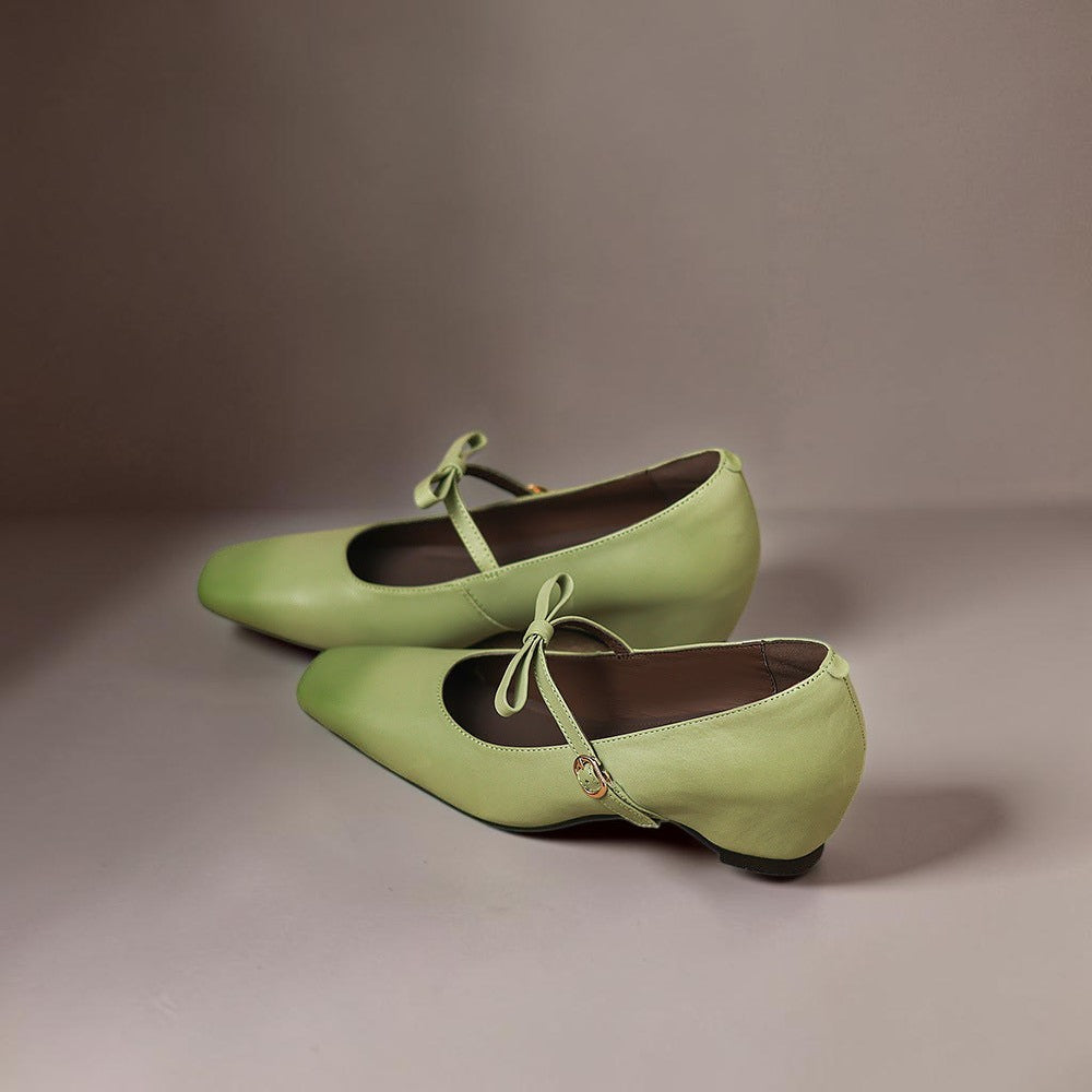 Bryony | Bow Strap Mary Jane Pump