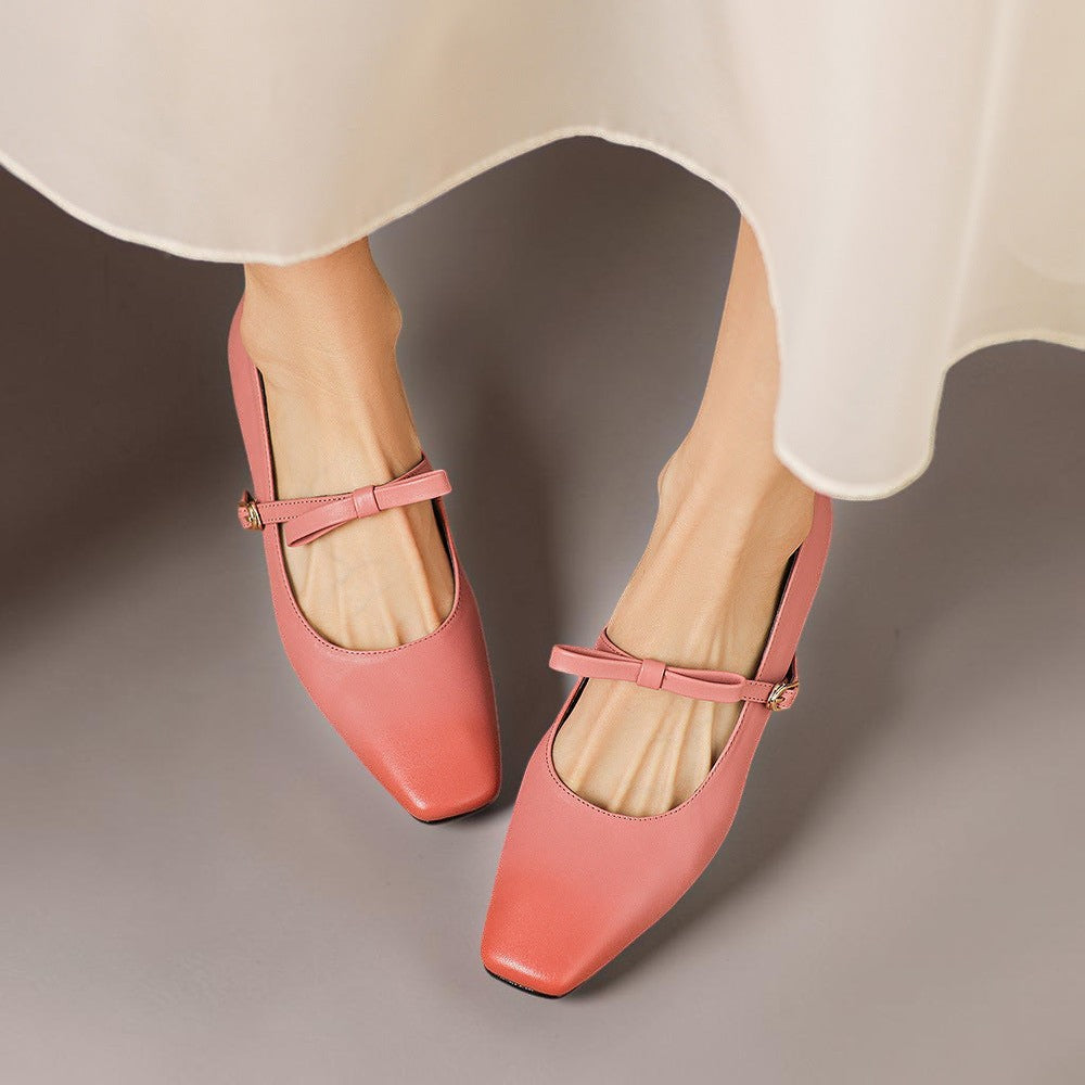 Bryony | Bow Strap Mary Jane Pump
