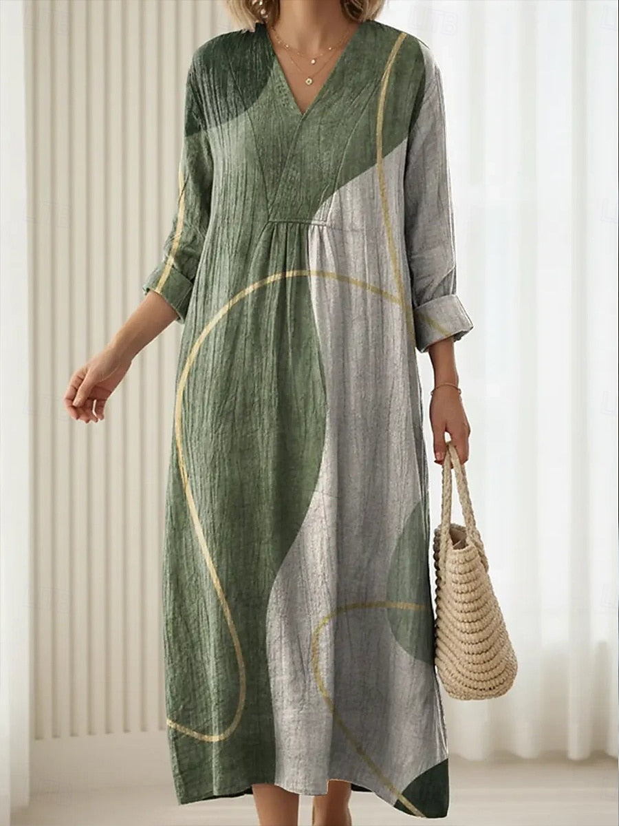 Bryony | Flowing Bohemian Maxi Dress